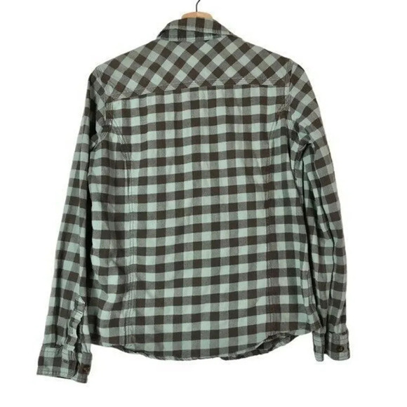 Carhartt Green Plaid Flannel Long Sleeve Button Down S - Picture 2 of 3